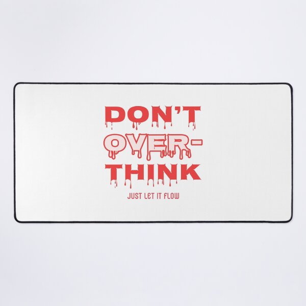Item preview, Don’t over think (light pink) T-shirt  designed and sold by Akira-closet.