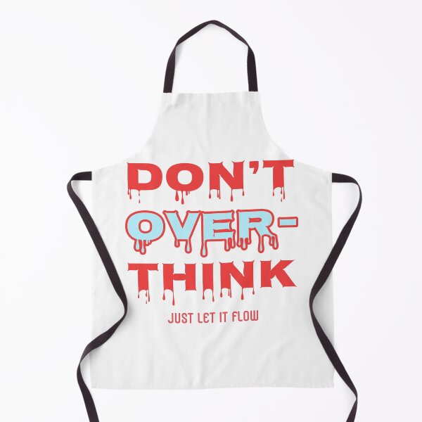 Item preview, Don’t over think (light blue) T-shirt designed and sold by Akira-closet.