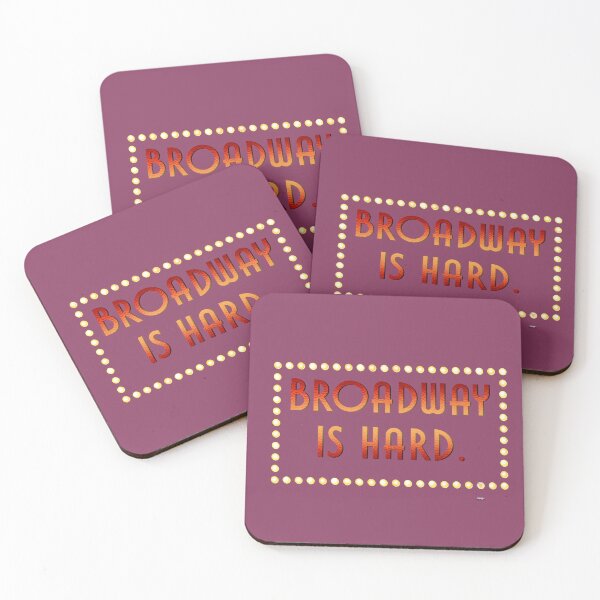Item preview, Broadway is Hard. designed and sold by DrawnByBryan.