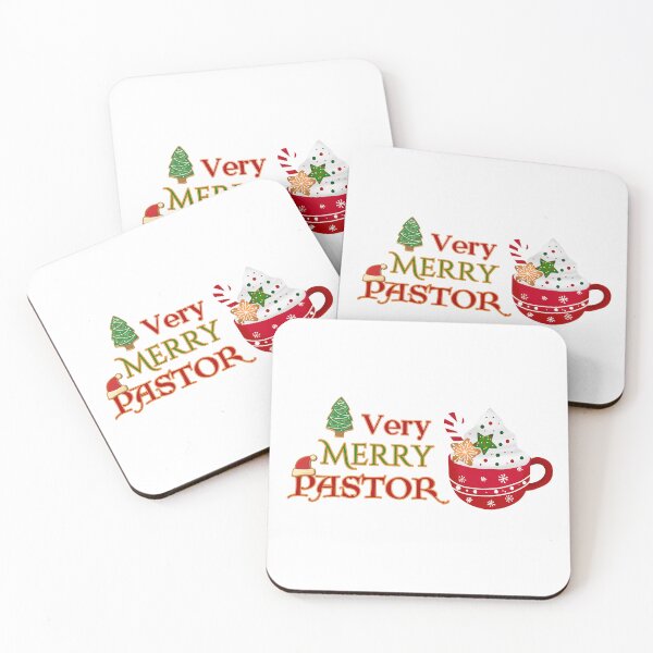 Item preview, Funny Pastor Christmas TShirts Gifts - Very Merry Pastor designed and sold by Heritage Hive Studio.