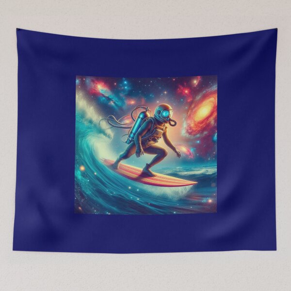 Item preview, Surfing the Universe designed and sold by Halifaxartguy.