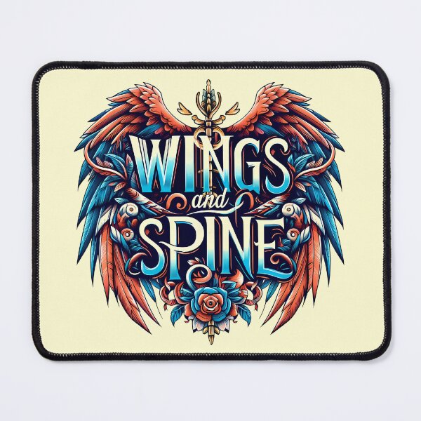Item preview, Wings and Spine, typography designed and sold by maxmaj.