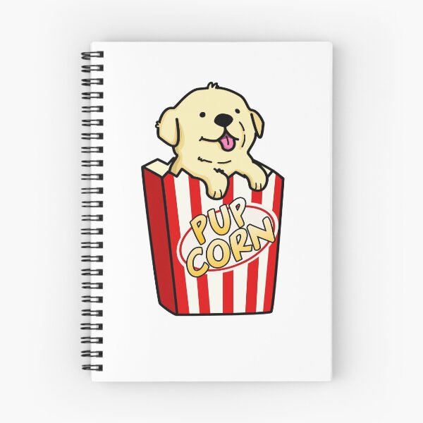 Item preview, Pup Corn Funny Pop Corn Puns  designed and sold by punnybone.