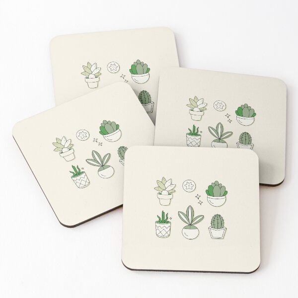 Item preview, cute succulent set plant lovers aesthetic designed and sold by rlav123.