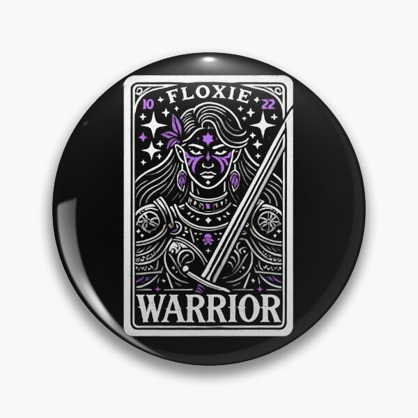 Item preview, Floxie Warrior - Fluoroquinolone Toxicity Awareness designed and sold by DOLCEINDIGO.