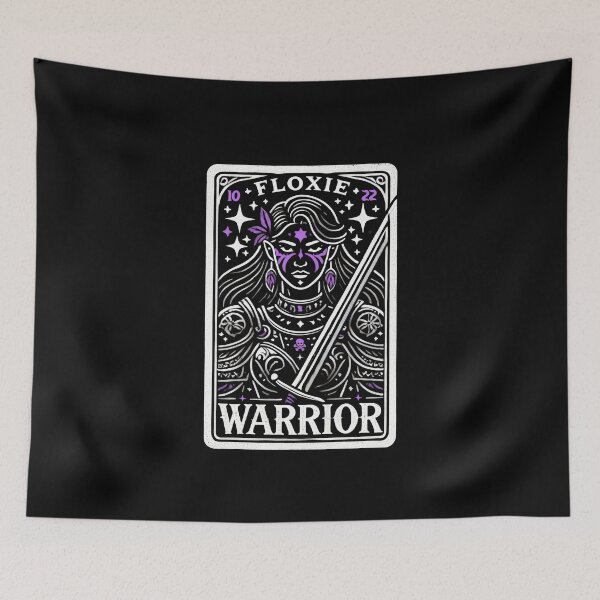 Item preview, Floxie Warrior - Fluoroquinolone Toxicity Awareness designed and sold by DOLCEINDIGO.