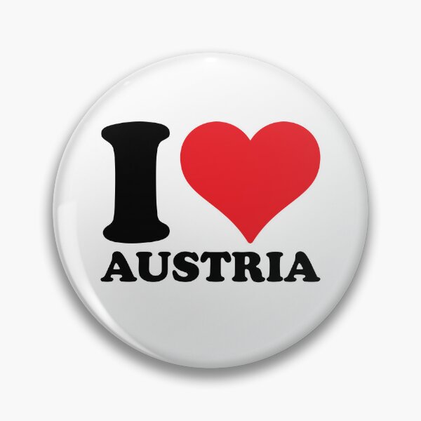 Item preview, I Love Austria designed and sold by PaintedPixels01.
