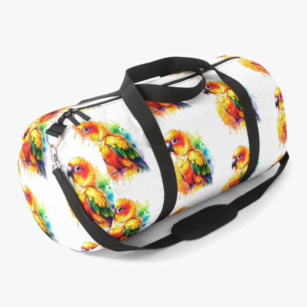 Item preview, Watercolor Sun Conure Bird designed and sold by TheAnimalZ00.