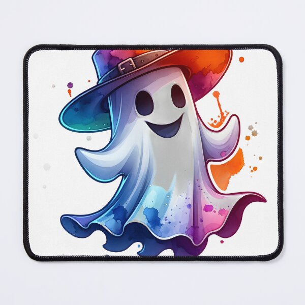 Item preview, Dancing Ghost Pop Art Sticker Cowboy Ghost designed and sold by Travelcases.