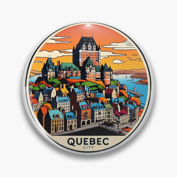 Item preview, Quebec City designed and sold by Sparking Synapses.