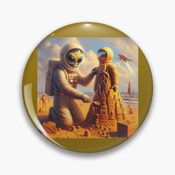 Item preview, Alien at the Beach designed and sold by Halifaxartguy.