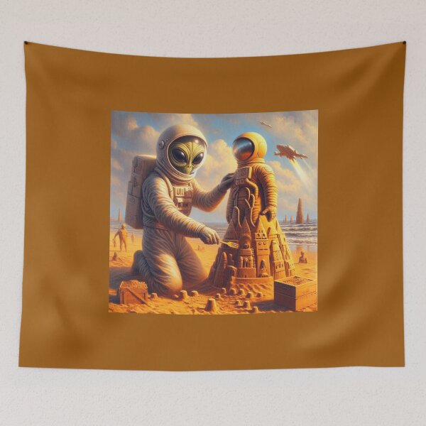 Item preview, Alien at the Beach designed and sold by Halifaxartguy.