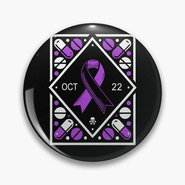 Item preview, October Awareness Day Ribbon - Fluoroquinolone Toxicity Awareness designed and sold by DOLCEINDIGO.