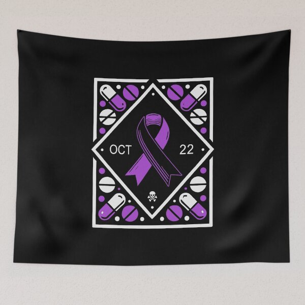 Item preview, October Awareness Day Ribbon - Fluoroquinolone Toxicity Awareness designed and sold by DOLCEINDIGO.