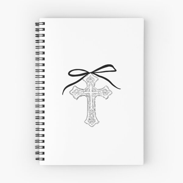 Item preview, Alternative Bow Cross Fine Line designed and sold by ellieseclecticdesigns.