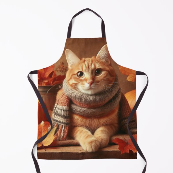 Item preview, Cozy Cat Autumn Vibes designed and sold by Lorets-Designs.