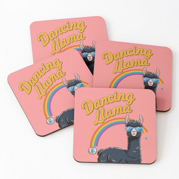 Item preview, Dancing Llama, Funny Llama, Llama lover gift designed and sold by Dabbing Turtle Designs.