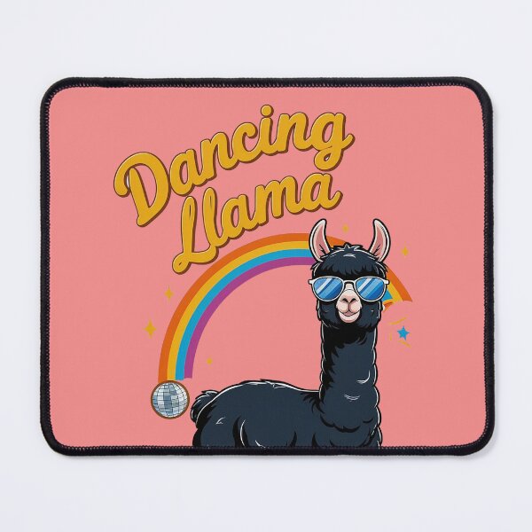 Item preview, Dancing Llama, Funny Llama, Llama lover gift designed and sold by Dabbing Turtle Designs.