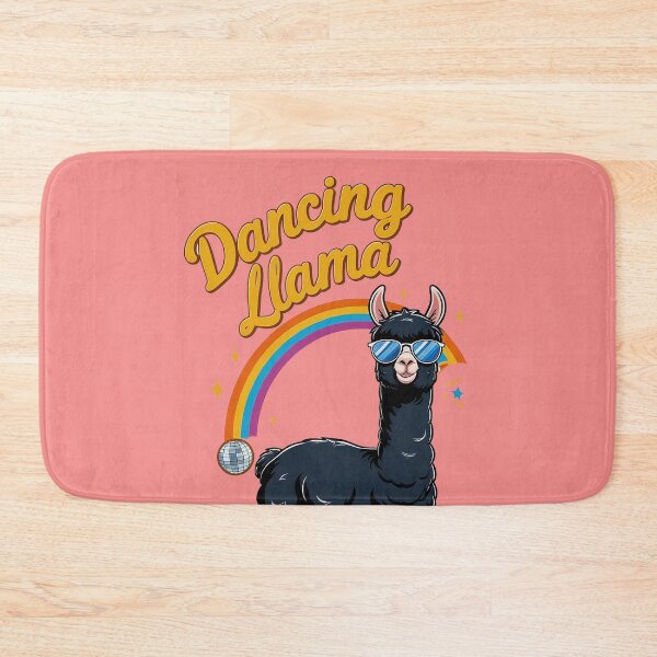 Item preview, Dancing Llama, Funny Llama, Llama lover gift designed and sold by Dabbing Turtle Designs.