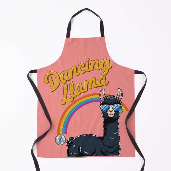 Item preview, Dancing Llama, Funny Llama, Llama lover gift designed and sold by Dabbing Turtle Designs.