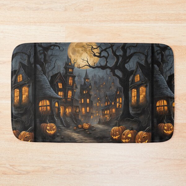 Item preview, spooky halloween town with boo design trendy and modern  designed and sold by helkav.