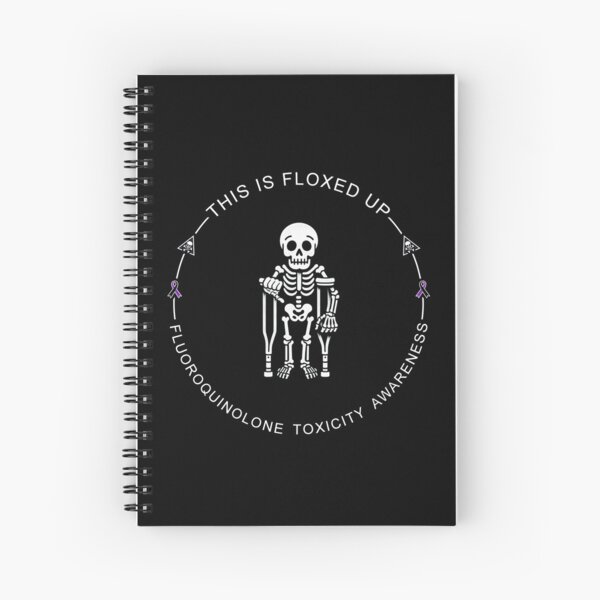 Item preview, This is Floxed Up Skeleton - Fluoroquinolone Toxicity Awareness designed and sold by DOLCEINDIGO.