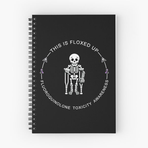 Item preview, This is Floxed Up Skeleton - Fluoroquinolone Toxicity Awareness designed and sold by DOLCEINDIGO.