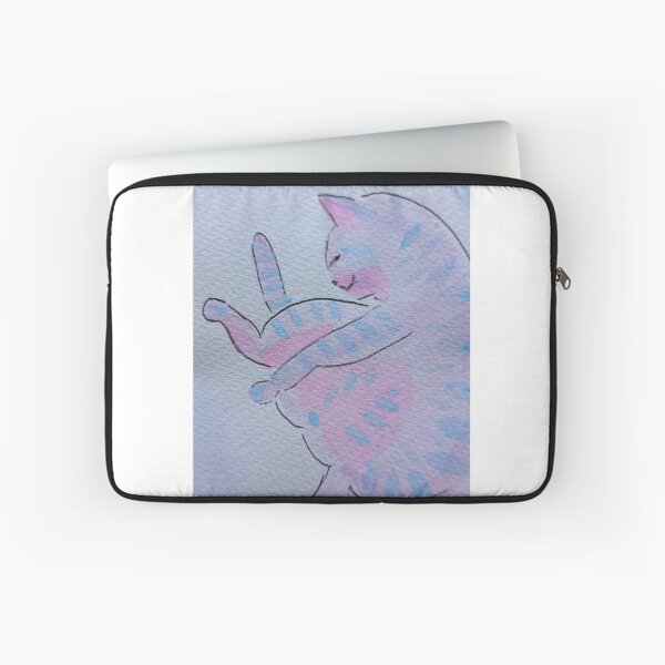 Item preview, Alvin the Cat bathtime designed and sold by ladyberndt.
