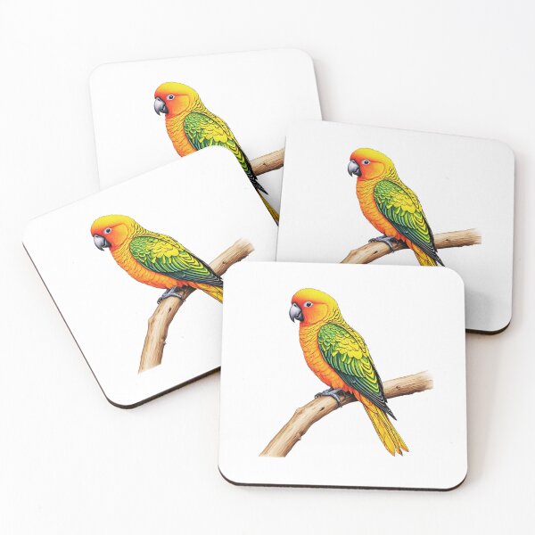 Item preview, Sun Conure Bird designed and sold by TheAnimalZ00.