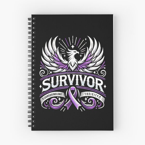 Item preview, Survivor Phoenix - Fluoroquinolone Toxicity Awareness designed and sold by DOLCEINDIGO.