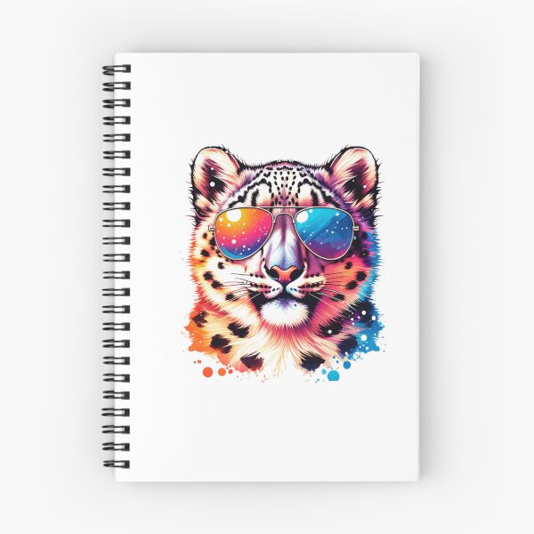 Item preview, Cool Watercolor Snow Leopard Wearing Sunglasses designed and sold by TheAnimalZ00.