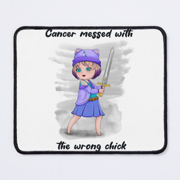 Item preview, Cancer messed with the wrong chick designed and sold by writersparks.