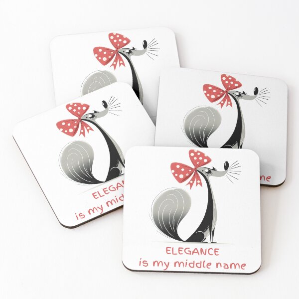 Item preview, Greyhound Dog Caricature - Elegance is my middle name- Polka Dot Minimalist Animal Art designed and sold by BeaverFriends.