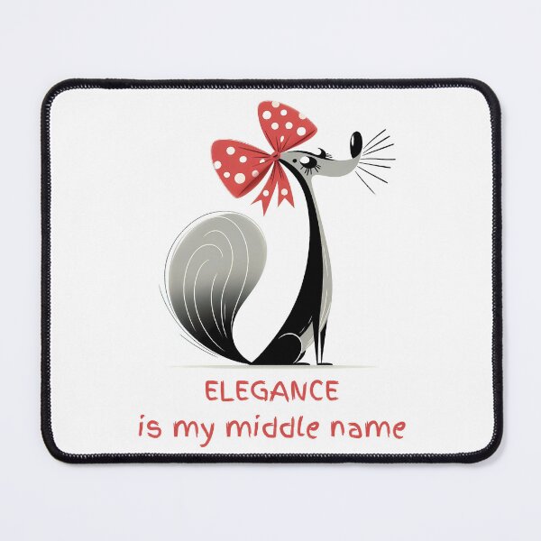 Item preview, Greyhound Dog Caricature - Elegance is my middle name- Polka Dot Minimalist Animal Art designed and sold by BeaverFriends.