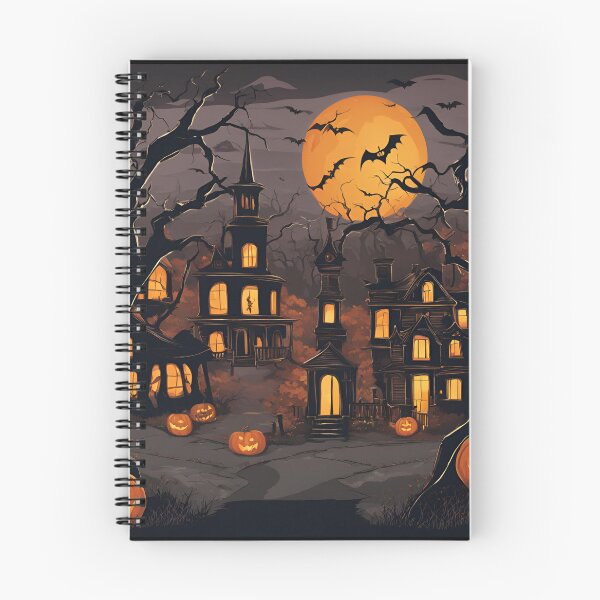 Item preview, spooky halloween town with boo design trendy and modern  designed and sold by helkav.