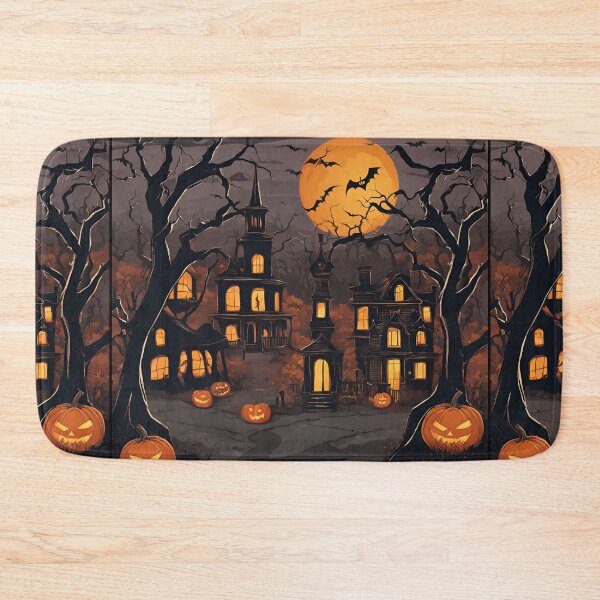 Item preview, spooky halloween town with boo design trendy and modern  designed and sold by helkav.