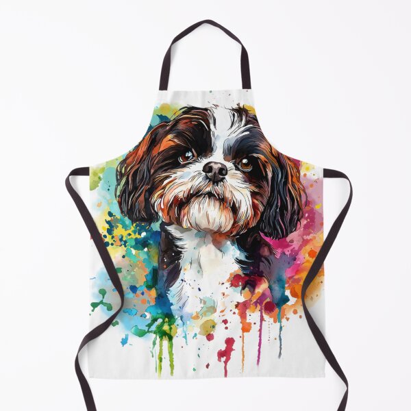 Item preview, Shihtzu | Colorful Watercolor Design #9 designed and sold by MatsurexDesigns.
