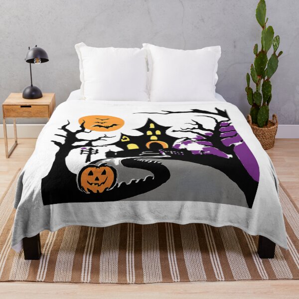 Item preview, spooky halloween town with boo design trendy and modern  designed and sold by helkav.