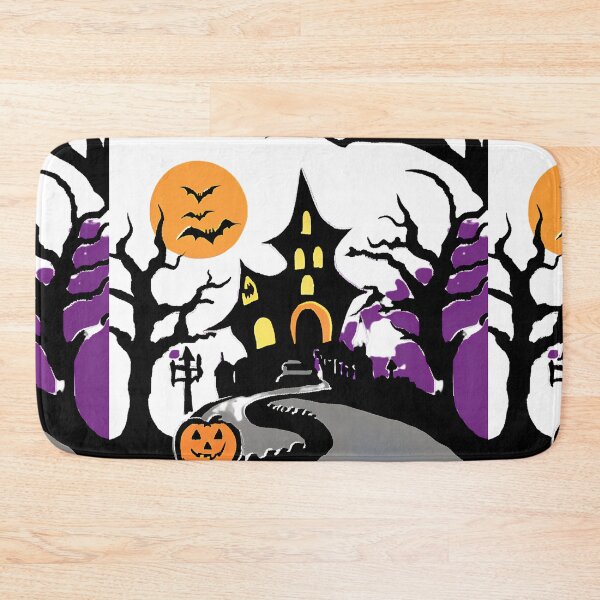 Item preview, spooky halloween town with boo design trendy and modern  designed and sold by helkav.