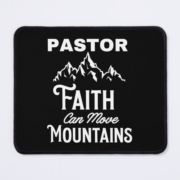 Item preview, Pastor Appreciation Gift - Faith Can Move Mountains designed and sold by Heritage Hive Studio.