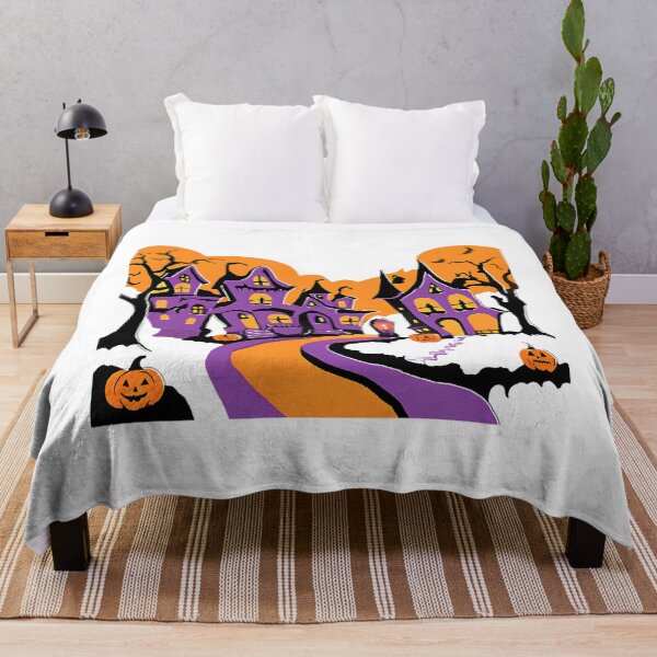 Item preview, spooky halloween town with boo design trendy and modern  designed and sold by helkav.