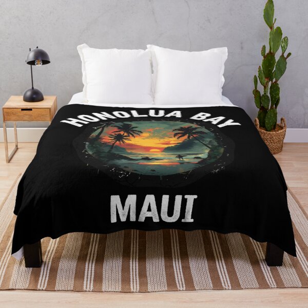 Item preview, Honolua Bay – Maui (with White Lettering) designed and sold by VelvetRoom.