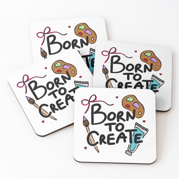 Item preview, Born to Create designed and sold by FullOfGrace Design Co..
