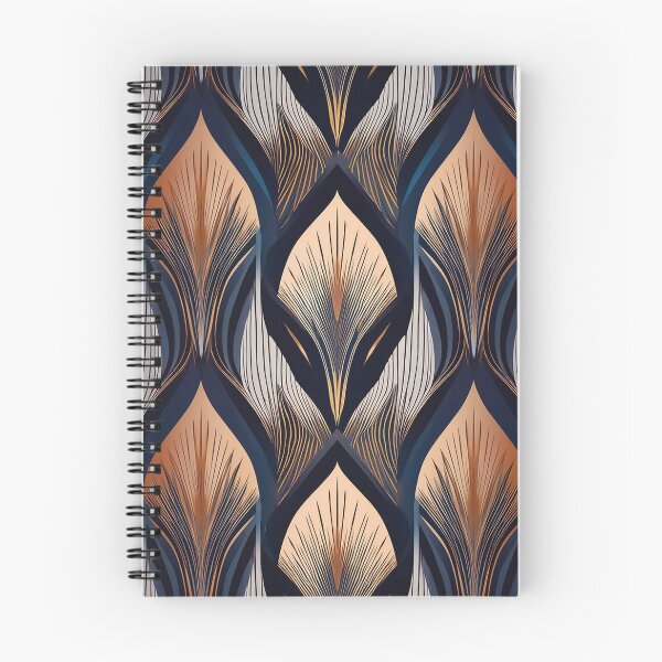 Item preview, An Art Decimo-inspired Ikat pattern design with stylized, symmetrical motifs and vintage colors. designed and sold by HEMRO.