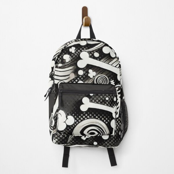 Item preview, Chaotic Bones - A Spiraling Pop Art Collision designed and sold by WheelieGdArt.