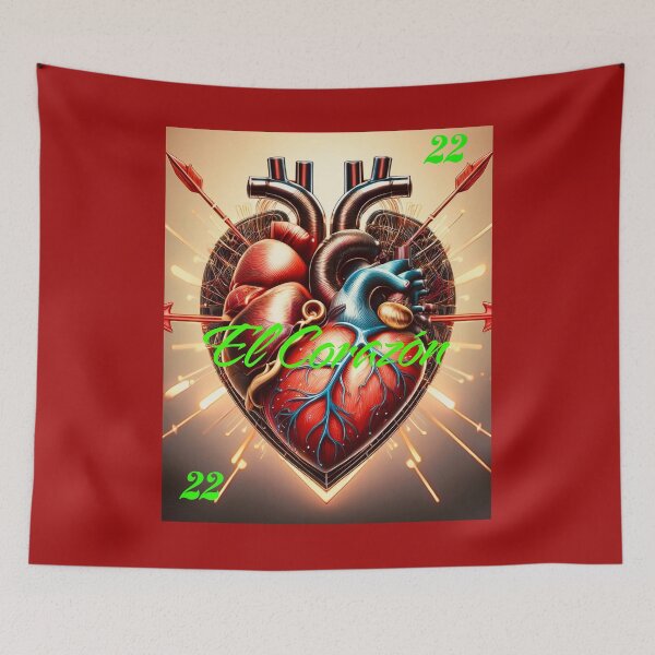 Item preview, El Corazón  designed and sold by TheCussnWolf.