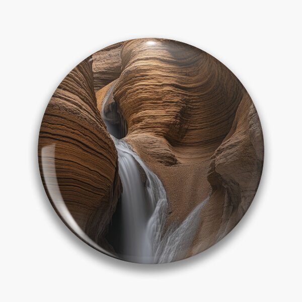 Item preview, Waterfall in Slot Canyon designed and sold by DigiCre8.