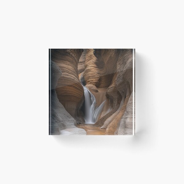 Item preview, Waterfall in Slot Canyon designed and sold by DigiCre8.