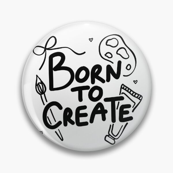 Item preview, Born To Create designed and sold by FullOfGrace Design Co..