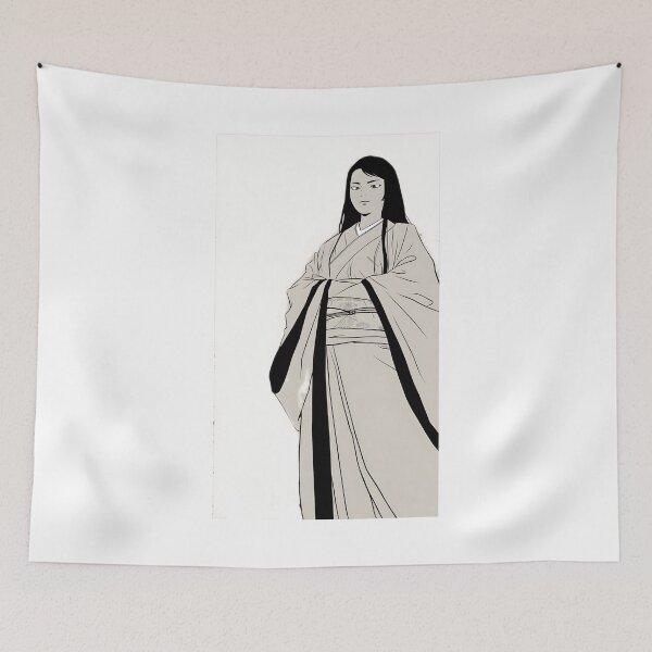 Item preview, Kimono Goddess Looking Down on the World designed and sold by Idea-Artwork.